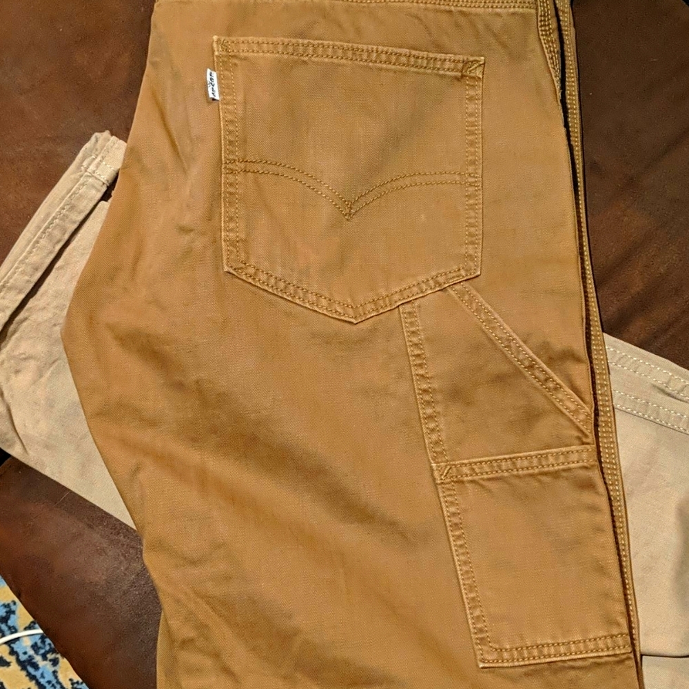 Levi's 34x34 work pants relaxed fit
